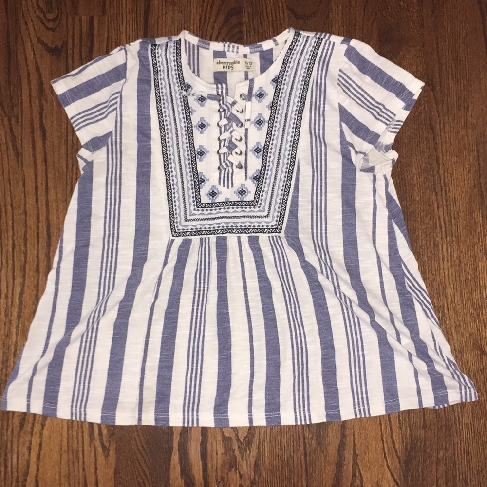 Abercrombie striped shirt